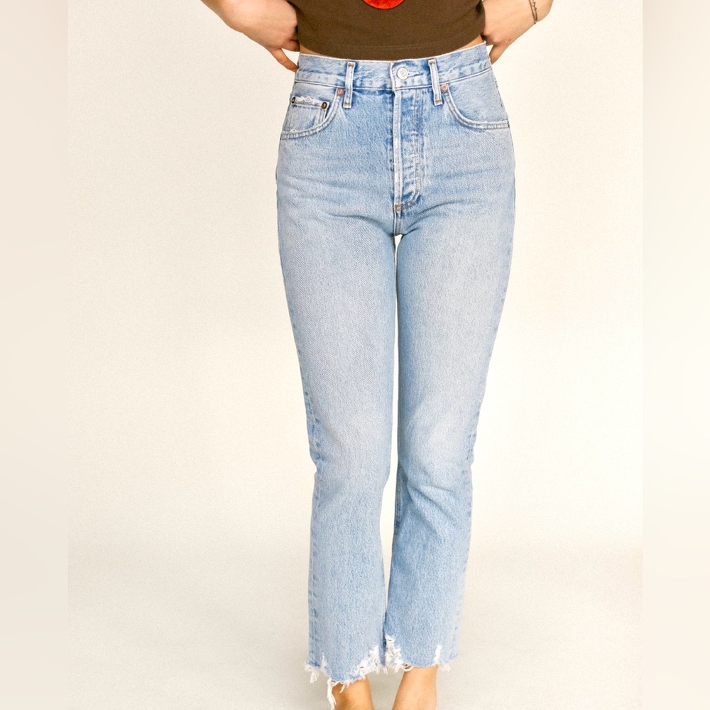 AGOLDE Riley Crop Straight from Revolve - Worn once!